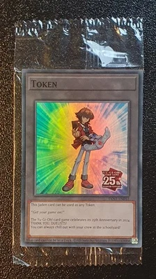 Yugioh TKN5-EN012 Jaden Yuki Token Super Rare MINT - Bild 1 von 2