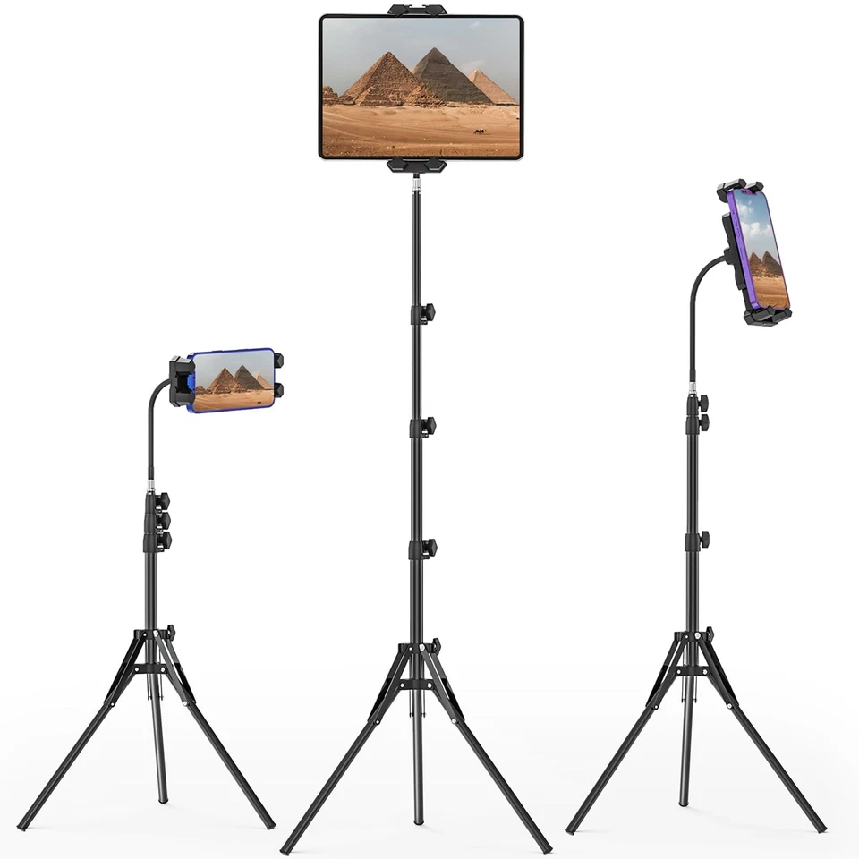 JUBORUI Supporto Treppiede Tablet, 175cm Supporto Pavimento per iPad in (g2A) - Immagine 1 di 1
