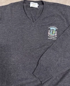 Edinburgh 100% Merino Wool Sweater Mens XL St. Andrew’s Scotland Golf Course EUC - Picture 1 of 11