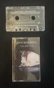 JONI MITCHELL Night Ride Home ORIGINAL 1991 MUSIC CASSETTE TAPE PLAY TESTED - Picture 1 of 2