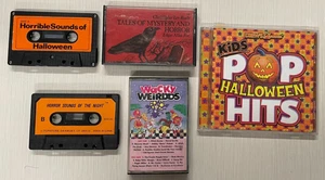 5 Vintage Horrible Sounds of Halloween Horror Sounds of the Night Christopher Lee - Bild 1 von 4
