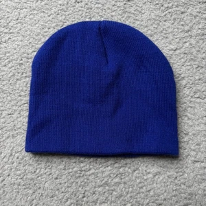 Cappello blu Beanie adulto taglia unica - Foto 1 di 4