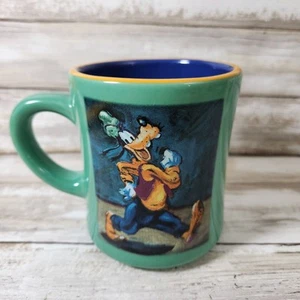GOOFY Disney Store Tazza da Caffè Verde Pesante 3 3/4" Alta x 5" Larghezza 20/21 - Foto 1 di 6