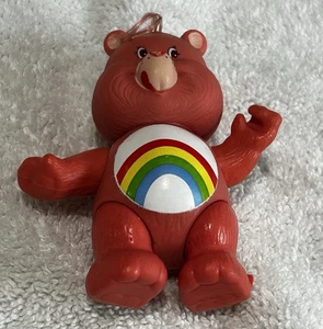 Vintage 1983 Care Bear Cheer Bear Poseable Figure - Picture 1 of 6