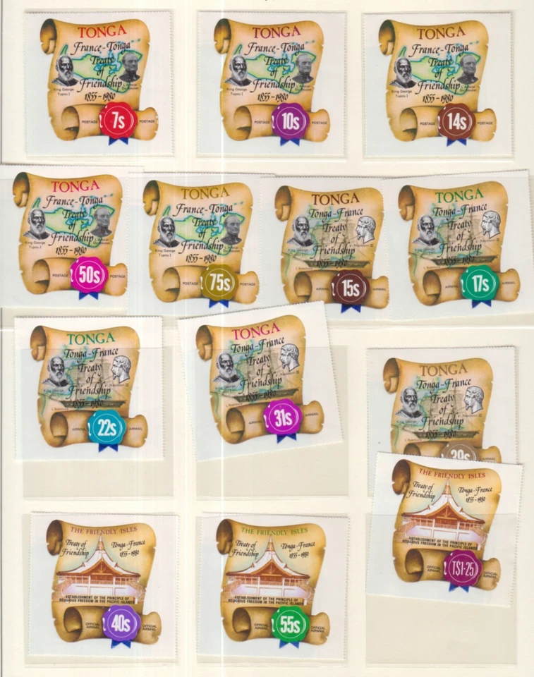 015 - Sellos Tonga 1980 MNH Foto 1 de 1