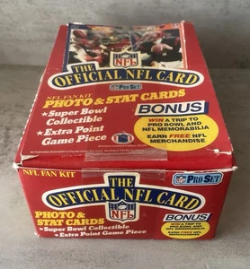 1989 Pro Set Series 2 Wax Box 36 Packs Barry Sanders, Aikman Rookies Possible - Picture 1 of 7