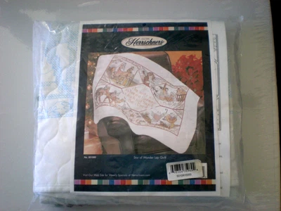 Herrschners  Cross Stitch Star of Wonder Lap Quilt No. 501080 Nativity New - Image 1 of 4