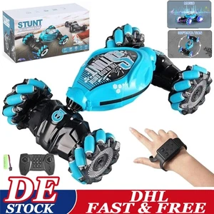 Kinder Ferngesteuertes Auto 4WD RC Twist Stunt Car 2,4GHz Rennauto Handsteuerung - Bild 1 von 17