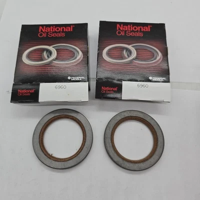Par (2) de sellos de rueda National 6960 Foto 1 de 2