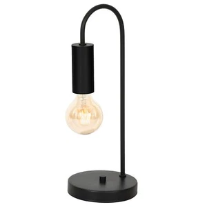 Tischleuchte Metal Negro Moderno 39CM Lámpara de Mesa Salón Dormitorio - Imagen 1 de 1