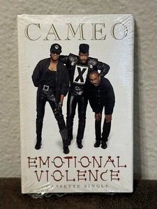 1992 VTG Cameo Emotional Violence SEALED Cassette Tape Single - NOS - Picture 1 of 6