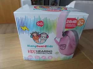 KLangGuardKids Gehörschutz 28 dB Geräuschminderung Alter 2+ Farbe: rosa NEU!!! - Bild 1 von 4