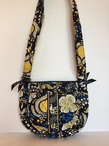Vera Bradley  Messenger Crossbody Handbag Multicolor Size Small Cotton - Picture 1 of 11