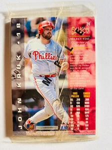 SCORE SERIES 1 SAMPLER 1994 JUEGO SELLADO DE 8 TARJETAS DE BÉISBOL MLB casi nuevo-como nuevo - Imagen 1 de 2