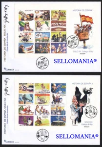 2017 HISTORIA ESPAÑA HISTORY SIGLOS XIX-XX GALLEGO REY 5144 / 45 SPD FDC TC20337 - Foto 1 di 1