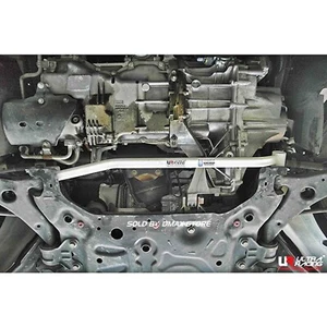 FORD FOCUS ST/RS C346 MK3 2012~2018 ULTRA RACING 2 PTS FRT LOWER CROSSMEMBER BAR - Picture 1 of 7