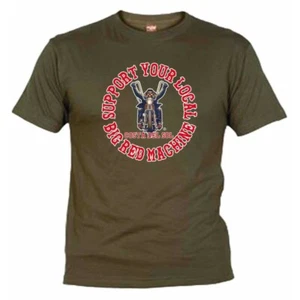 49 Hells Angels Motociclista Caqui Camiseta Support81 Costa del Sol 6189 - Imagen 1 de 3