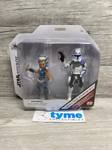 Disney Star Wars Toybox - Ahsoka Tano y Capitán Rex (#22) Figuras de acción nuevas - Imagen 1 de 3