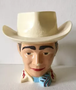 Vintage Roy Rogers ""König der Cowboys"" Kunststoffbecher Tasse - Bild 1 von 9