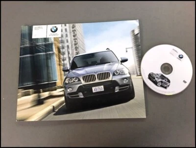 2007 BMW X5 76-page Original Car Sales Brochure Catalog and DVD Foto 1 de 4