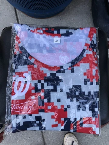 Washington Nationals Camo Tank XL SGA 8/31/19 New In Bag NIB Cover