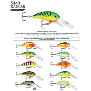 Rapala Shad Dancer ***VARIOUS COLOURS*** - Picture 1 of 4