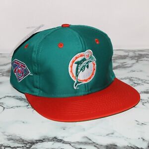 NEW Old Stock Vintage 1994 Miami Dolphins NFL Football Snapback Hat Cap (Logo 7)