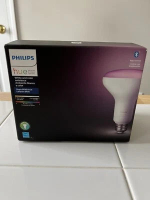 Philips White and Color Ambiance 8.5W Smart LED Flood Light Bulb 650 Lm Dimmable - Image 1 of 4