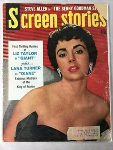 revista screen stories: steve allen, liz taylor, lana turner (feb 1956) - Imagen 1 de 1