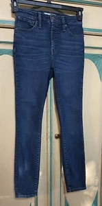Sehr schöne gebrauchte MADEWELL Curvy High Rise Skinny Jeans 24P KOSTENLOSER VERSAND - Bild 1 von 12