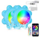 2 Pack 20W RGB Smart LED Pool Lights with APP & Remote Control - 2x33ft Cord Only $34.99 on eBay