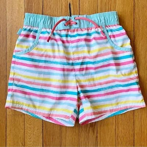 Fat Face (UK) Colorful Striped Bathing Suit Swim Trunks Beach Pool Vacation 10 - Picture 1 of 6