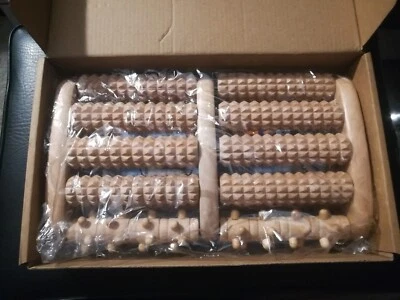 TheraFlow Deep Tissue Dual Foot Massager Roller PlantarFasciitis Great Condition - Image 1 of 4