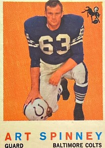 1959 Topps #171 Art Spinney VG