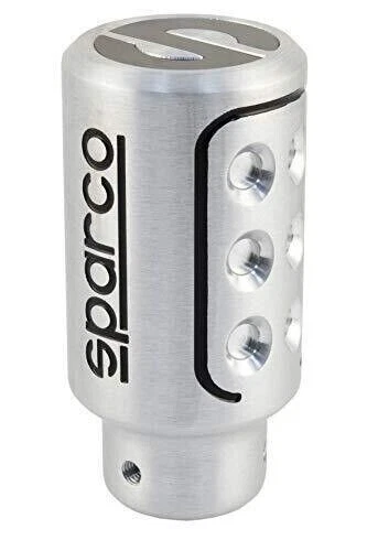 ✅ Perilla de cambio de aluminio SPARCO diseño de carreras montaje universal ENVÍO GRATUITO ✅ Foto 1 de 1