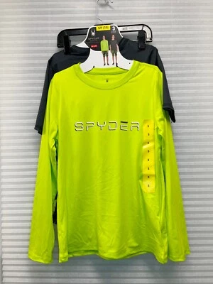 Juego de natación SPYDER 3 piezas para niños | Rashguard UPF 30+ protección solar | Nuevo Foto 1 de 4