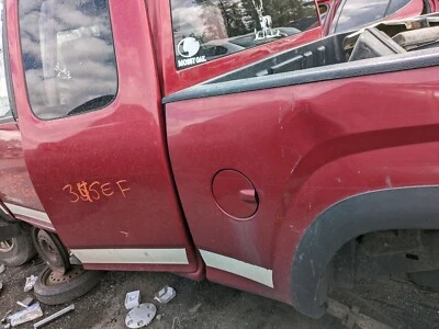 2004-2012 Chevrolet Colorado GMC Canyon Fuel Filler Door Chevy DARK RED 04-12 - Image 1 of 4