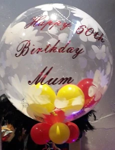 🎈Happy Birthday Balloon🎈Bubble Balloon🎈 in a Box🎈 - Picture 1 of 11