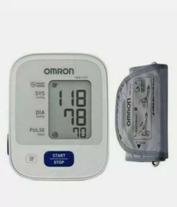 Monitor de presión arterial Omron HEM-7121 monitor estándar de presión arterial superior del brazo - Imagen 1 de 3