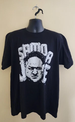 Samoa Joe Tultex AEW Wrestling Tshirt Gently Used Size XL Cover