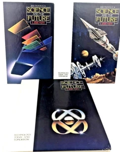 Britannica Science 1982 Volumes 1- 3 Technology & Future Library Hardcover Books - Picture 1 of 12