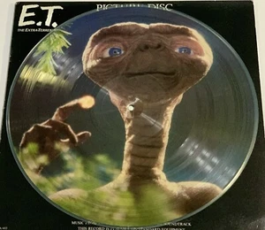 John Williams E.T. Extra-Terrestrial 12" Picture Disc Vinyl Soundtrack 1982 MCA - Picture 1 of 8