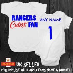 rangers fc baby grow