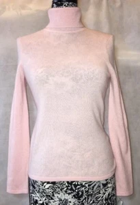 Suéter para mujer Lord & Taylor talla XS nuevo 100 % rosa cachemira - Imagen 1 de 8
