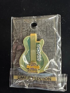 2023 Hard Rock Hotel & Casino Hollywood FL GUITARRA HOTEL LE PIN SELLADO NUEVO - Imagen 1 de 1