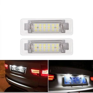 2x White 6000K LED License Plate Light For 1996-2002 Mercedes E-Class W210 Sedan - Foto 1 di 21