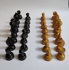 ANTIQUE CHESS FIGURES WITH BOX