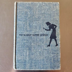 Vintage The Scarlet Slipper Mystery - Carolyn Keene 1954 Grosset & Dunlap #32 HC - Picture 1 of 11