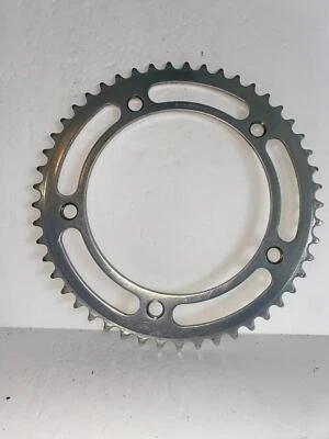 Plato vintage Sugino Mighty Competition TRACK 151 BCD Campagnolo 1/8" 49t Foto 1 de 4