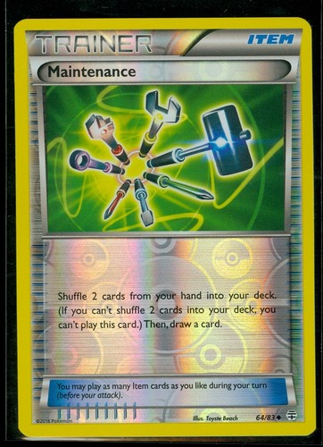 Pokemon MAINTENANCE 64/83 - Generations - Rev Holo - MINT | eBay